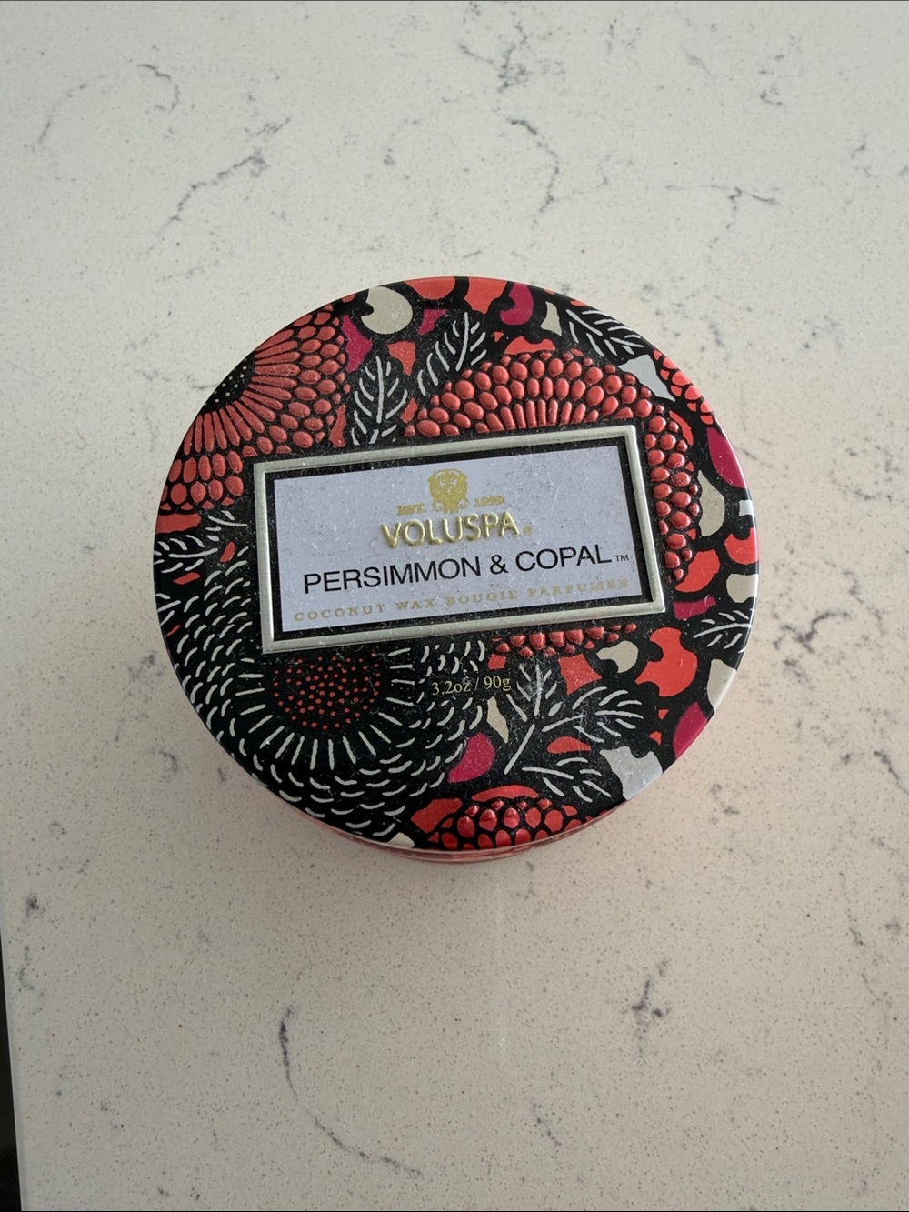 Voluspa Persimmon & Copal Mini Candle